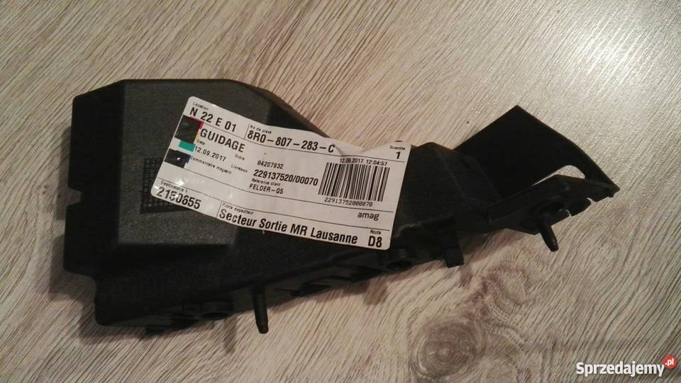 AUDI Q5 NOWY ŚLIZG ZDERZAKA LEWY PRZÓD Międzychód sprzedam