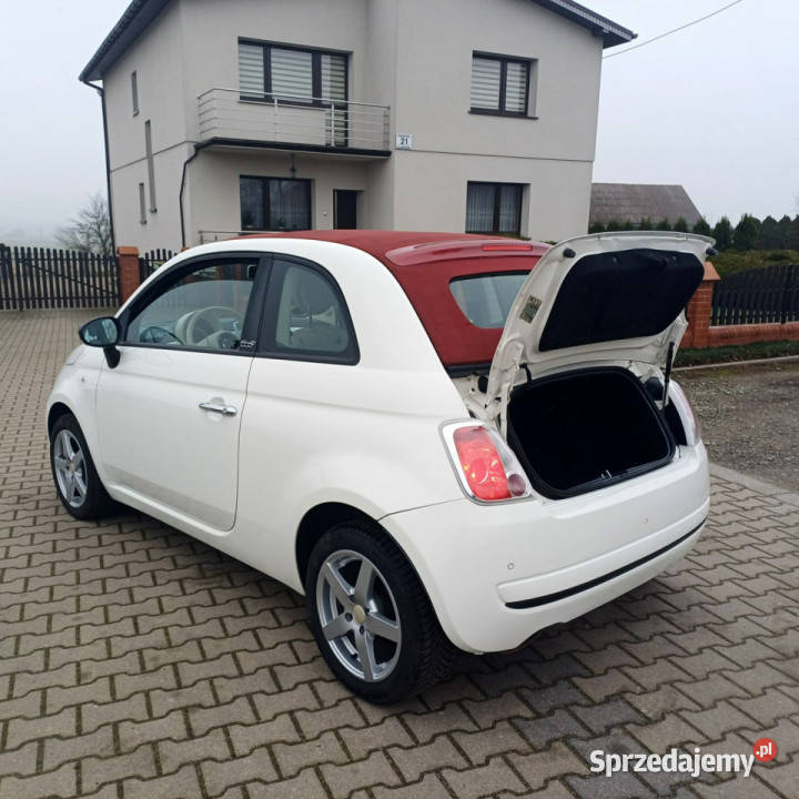 Fiat 500 500C Otwierany Dach Kamera Nawigacja I ABS Suchorzew