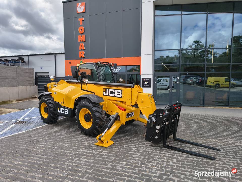 ŁADOWARKA TELESKOPOWA 14 METRÓW JCB CAT MANITOU Dźwigi, podnośniki wielkopolskie sprzedam