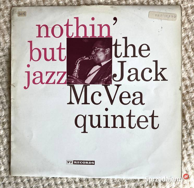 Jack McVea Quintet Nothin But Jazz Płyty i kasety zachodniopomorskie