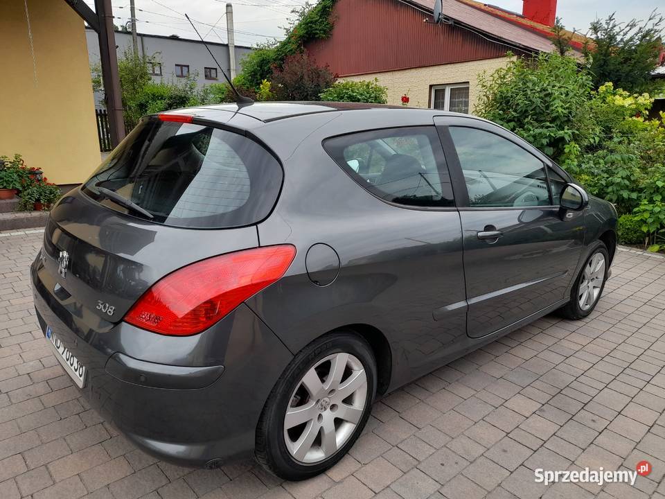 Peugeot 308 16 z Gazempanorama dachklima Siedliszcze-Osada sprzedam