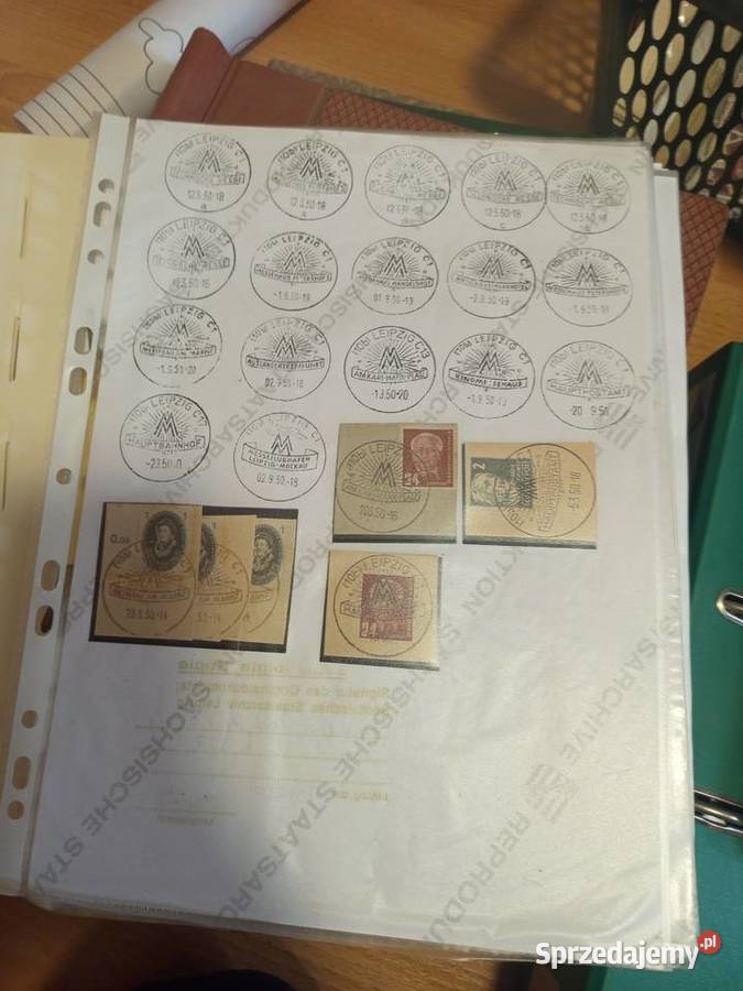 Znaczki pocztowe kolekcja Filatelistyka Olecko