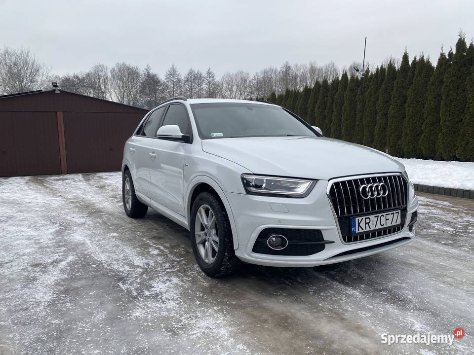 Audi Q3 S linę 20 177 4x4 Automat Skóry Navi nieuszkodzony