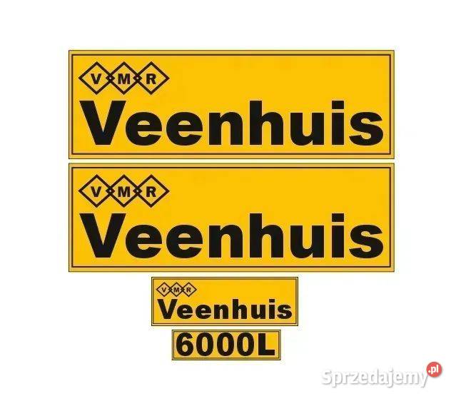 Naklejki oklejenie naklejka VEENHUIS 6000L