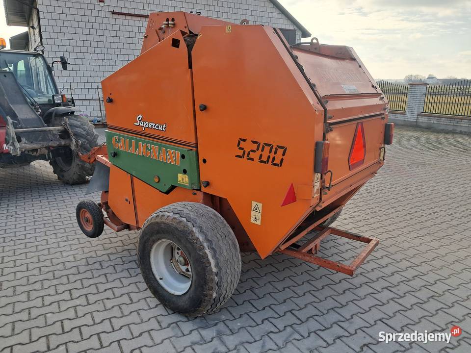 Prasa rolująca Galligani 5200 w oryginale rotor sprzedam