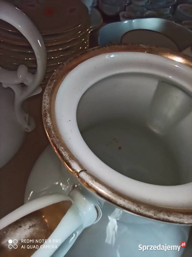 dzbanek do czekolady C T syg 1875 1909 r Z Porcelana i szkło Gdańsk