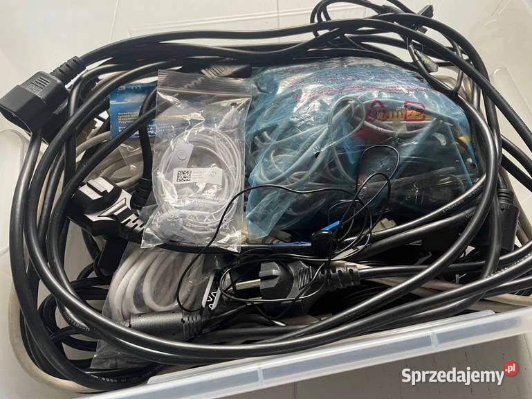 Różne kable Zasilające sieciowe audio wideo USB Warszawa sprzedam
