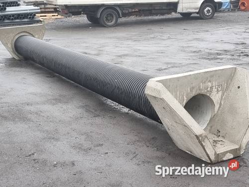 Ścianka skośna betonowa fi 600 2000 mostek Pleszew