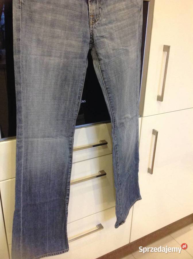 Spodnie dzwony jeans damskie For all mankind r Nowa Sól