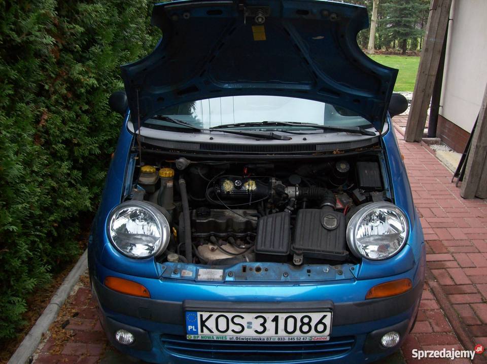 Daewoo MATIZ 2001 Gaz Klima ABS Poduszki Sprawny Kęty