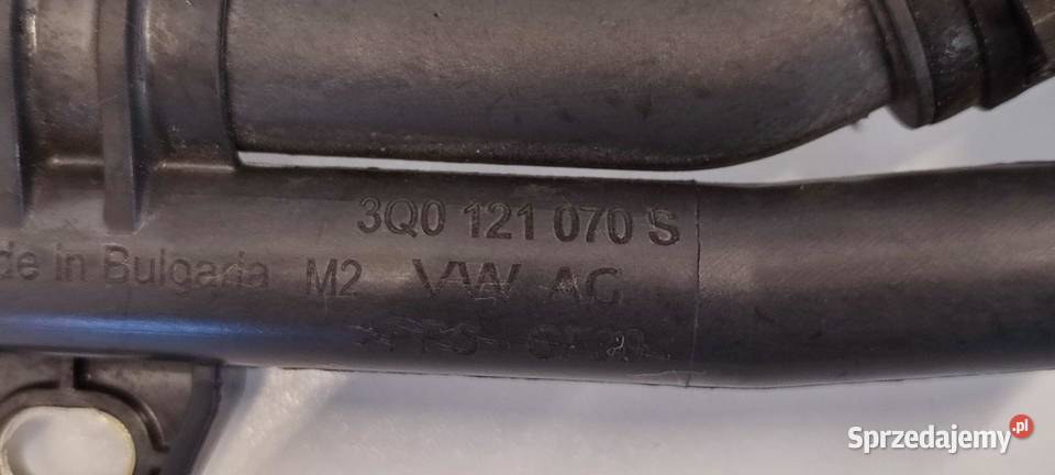 SKODA SUPERB 4 RURA PRZEWÓD WODY 3Q0121156B osobowe