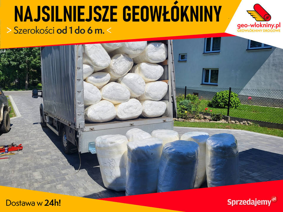 Geowłóknina Drogowa Polipropylen homologowany podkarpackie Rzeszów sprzedam