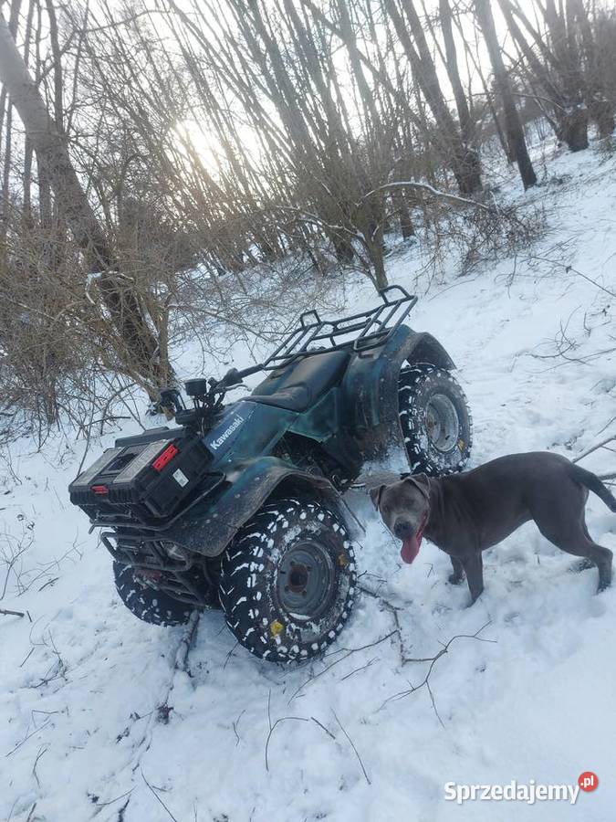 Quad 300 4x4 Kawasaki KLF warmińsko-mazurskie Dobre Miasto