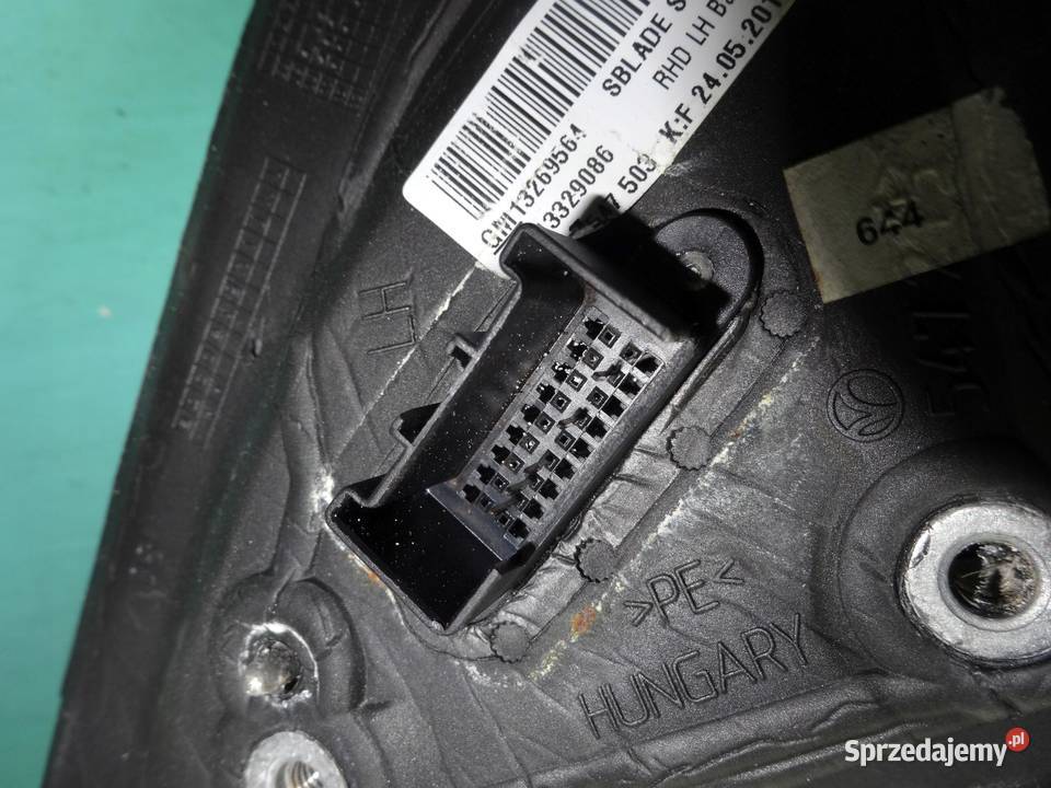 OPEL INSIGNIA I 11r lusterko lewe przód ANGLIK świętokrzyskie sprzedam