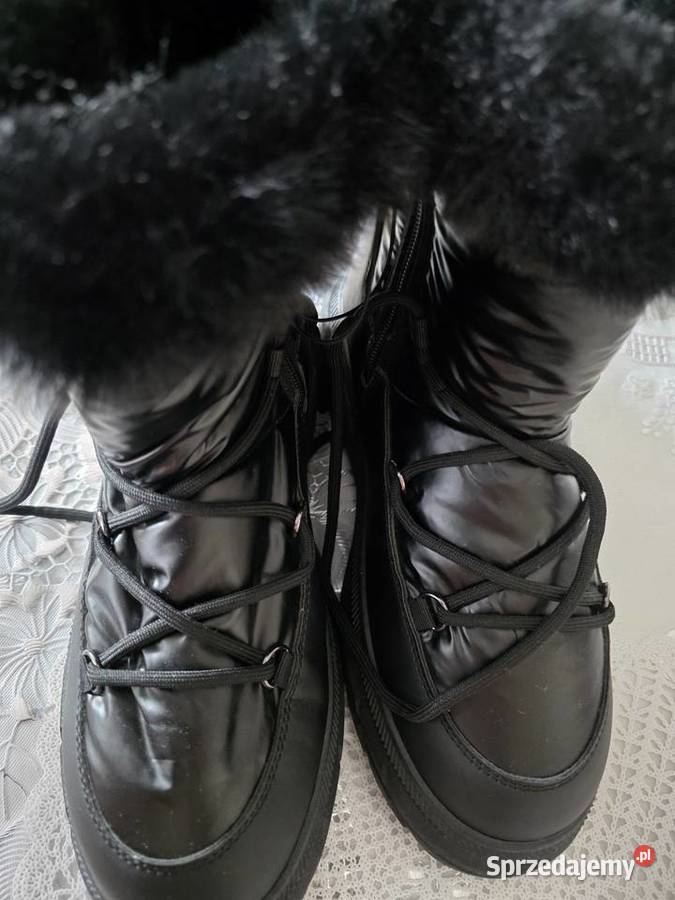 Oryginalne buty damskie Zimowe Lee Cooper czarne Białystok