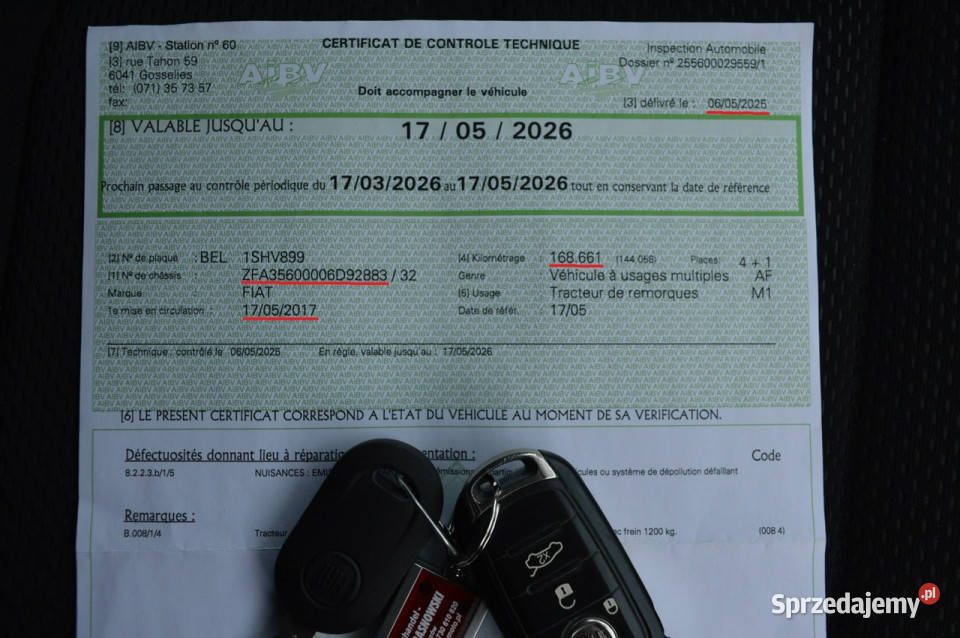 Fiat Tipo 16 Diesel Serwisowany LED Kamera Navi Tipo Hrubieszów