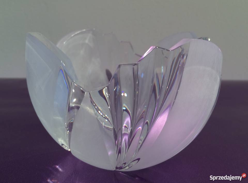 4 SALATERKI OWOCARKI KRYSZTAŁOWE Warszawa