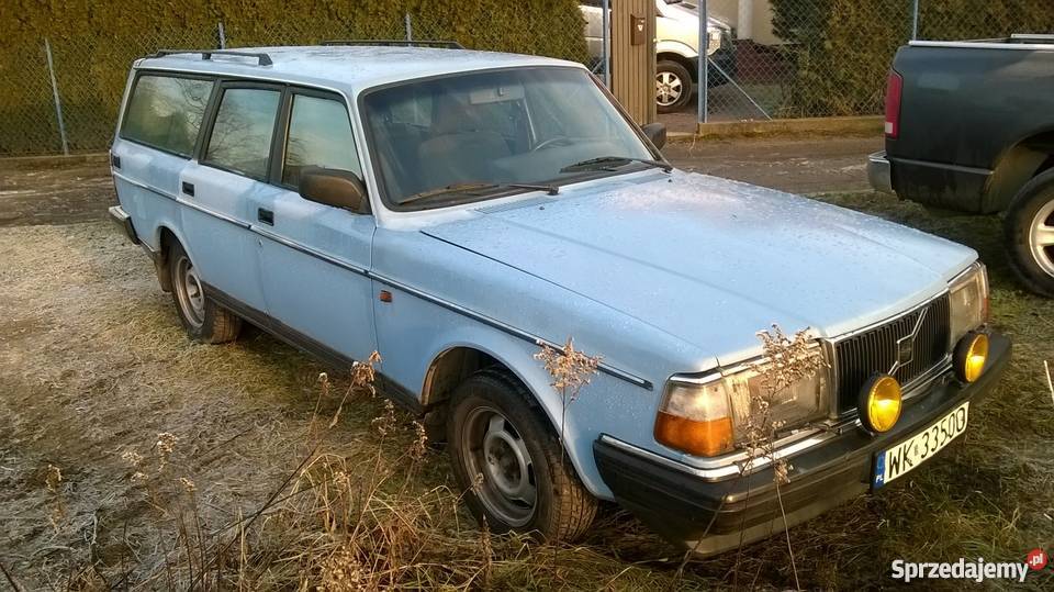 Volvo 240 odświeżeniu diesel na fryturę nieuszkodzony Seria 200 mazowieckie Warszawa