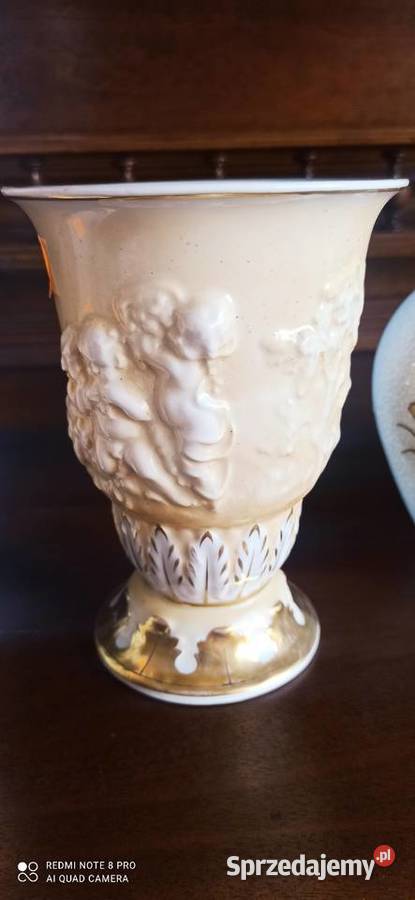 Wazon z herubinami Syg Von Schierholz Plaue 1930 Gdańsk