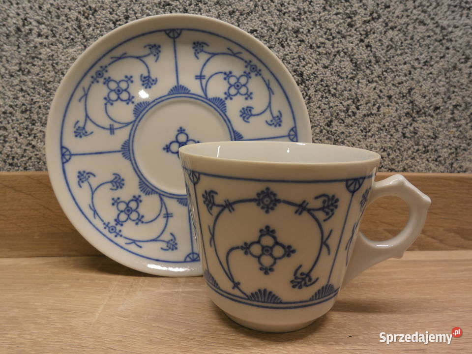 Filiżanka porcelanowa wzór słomkowy JAGER wielkopolskie