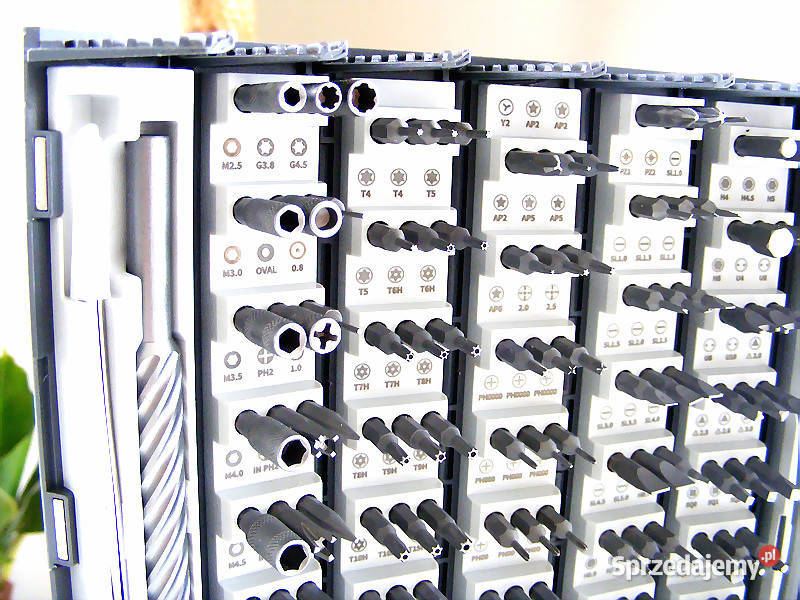 Zestaw wkrętaków 128 in 1 made in Japan Fukuoka Łódź sprzedam