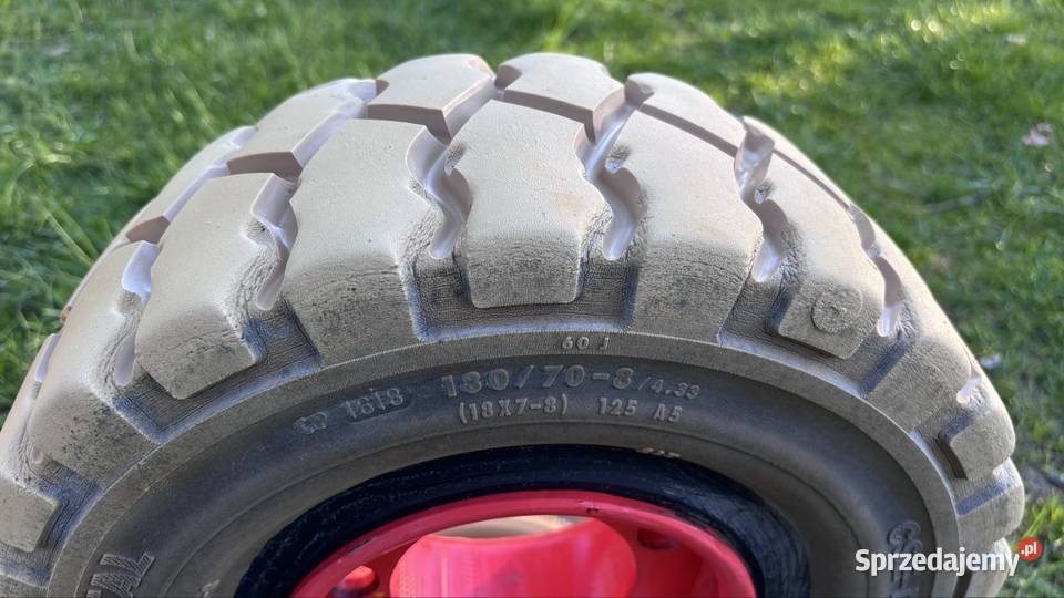 Linde H20 EVO 391 zestaw kół opony pełne 2x Koziegłowy sprzedam