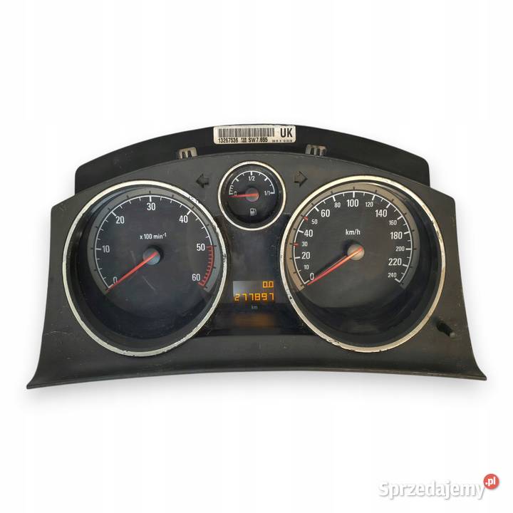 LICZNIK ZEGARY 13267536 UK Opel Astra H Zafira B lubelskie