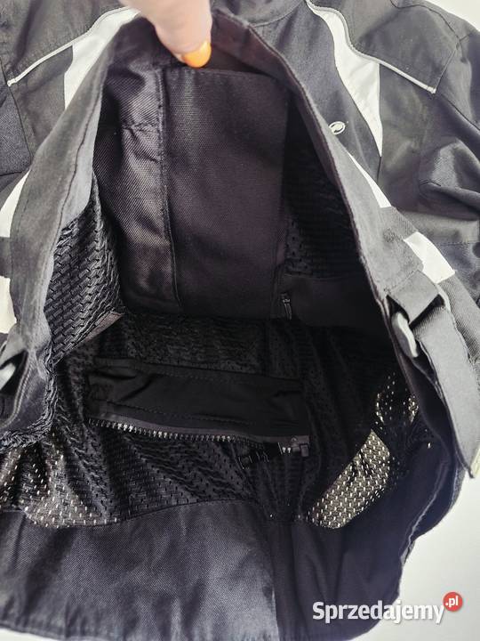 Czarna kurtka motocyklowa Buffalo xl 46