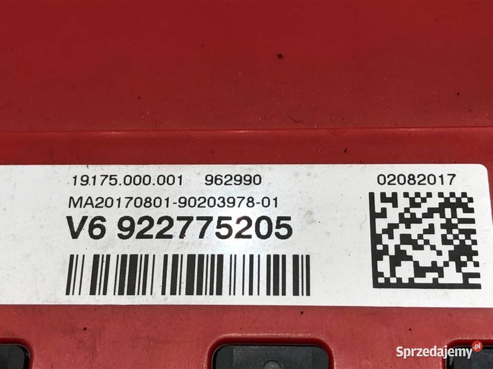 KLEMA PLUS PIROTECHNICZNA BMW F34 9227752 20 184 podkarpackie