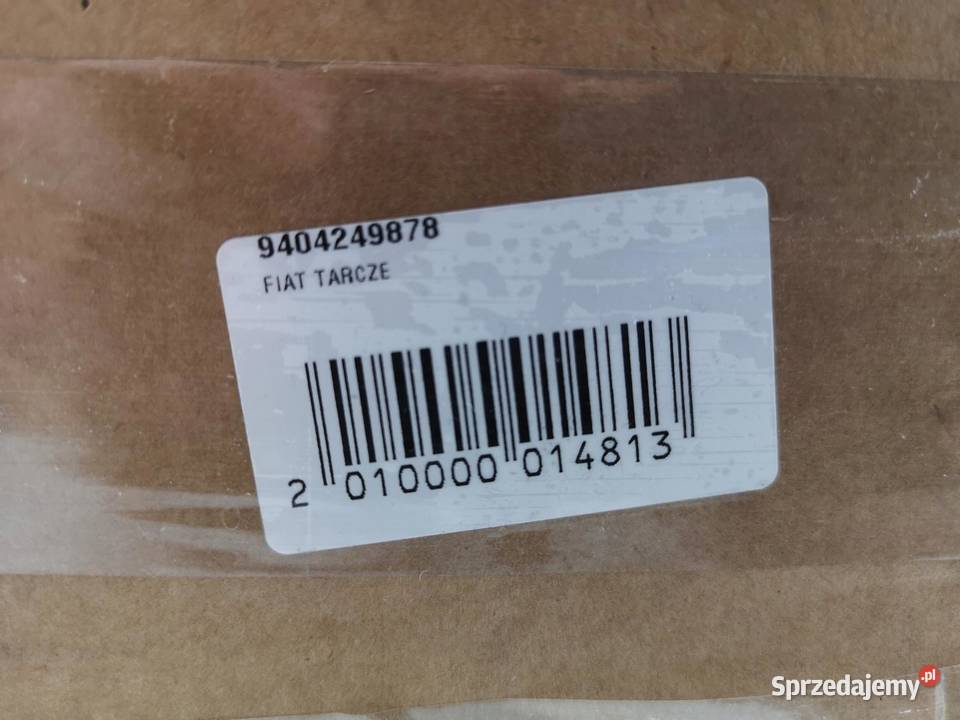 TARCZE HAMULCOWE PRZÓD FIAT SCUDO 2007obecnie sprzedam