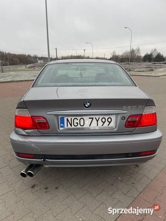BMW seria 3 E46 Coupe 320Ci nieuszkodzony Gołdap sprzedam