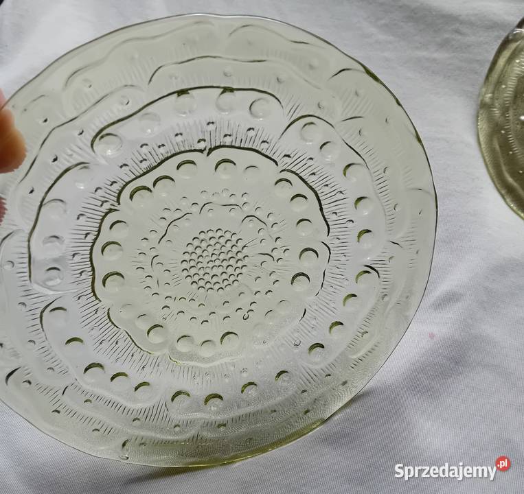 Dwa talerzyki Flora HSG Ząbkowice Projekt Porcelana i szkło Koźminek sprzedam