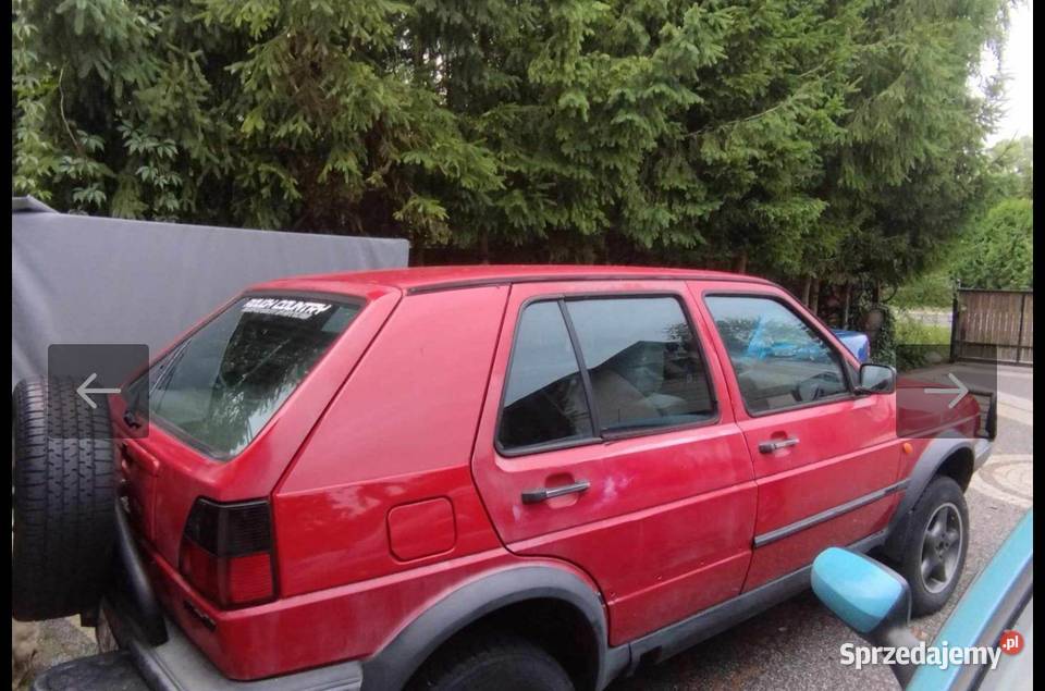 VW golf 2 country 4x4 klasyk Zarszyn