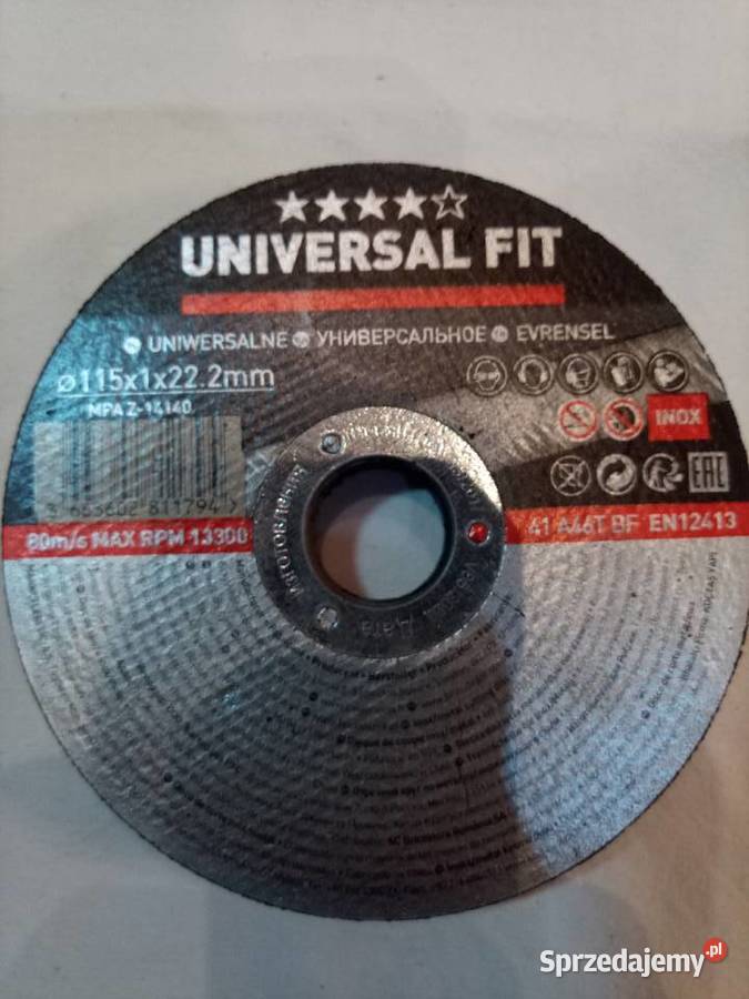 Tarcze do cięcia metalu 115mm Bydgoszcz