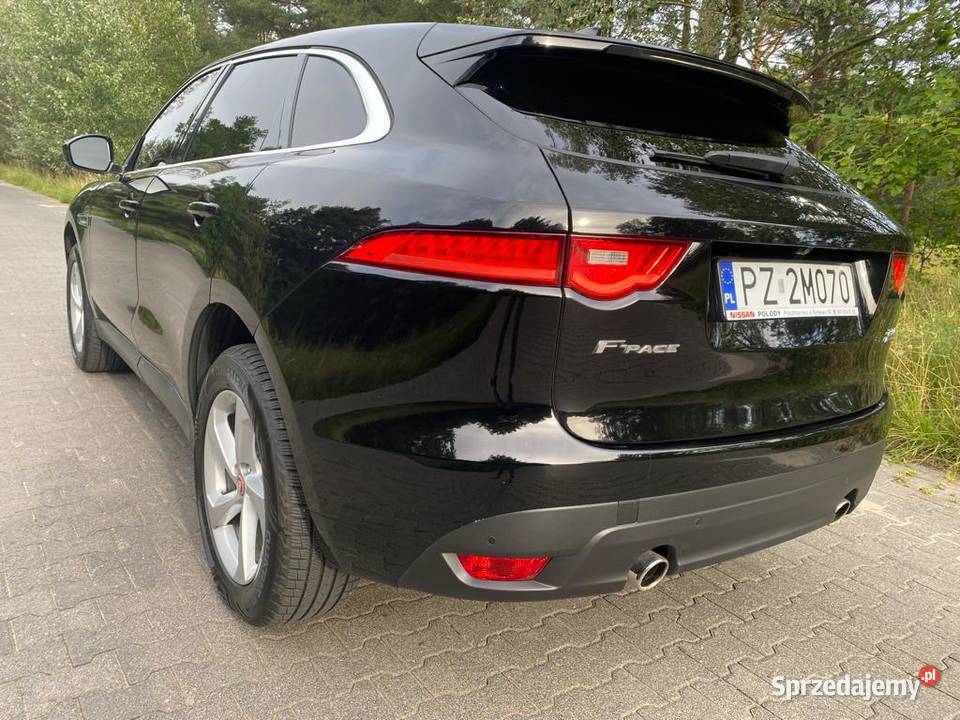 Piękny Jaguar F Pace Samochody osobowe Poznań