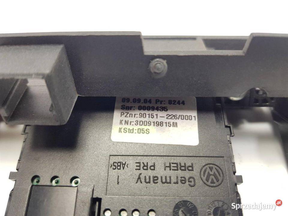 DEKOR LISTWA 3D1858336 VOLKSWAGEN PHAETON II