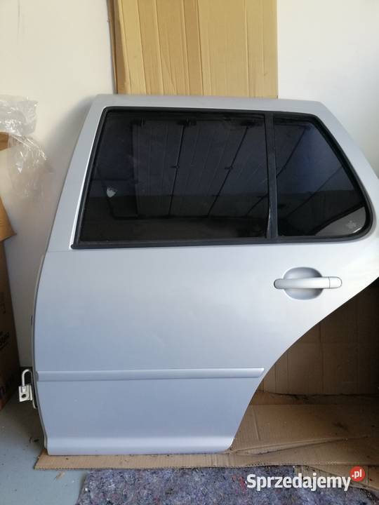 DRZWI LEWE TYŁ TYLNE KOMPLETNE VW GOLF IV HB osobowe Rzeszów sprzedam