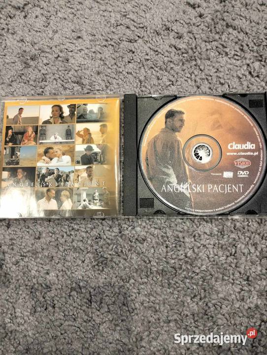Angielski pacjent film DVD