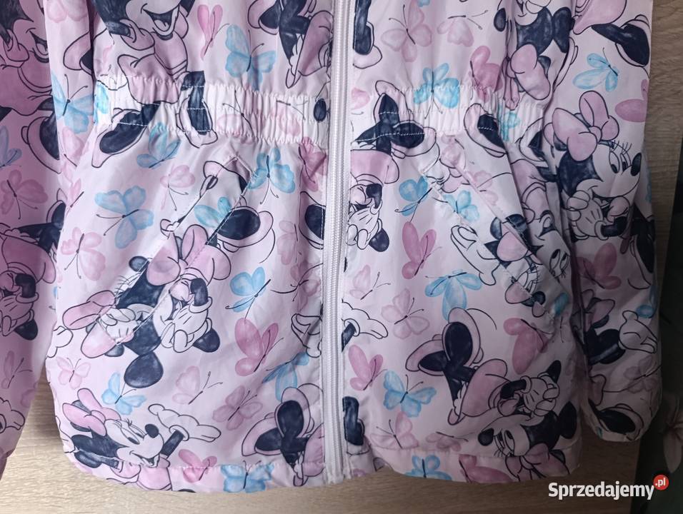 Kurtka wiatrówka Myszka Minnie 134 pomorskie Kwidzyn sprzedam