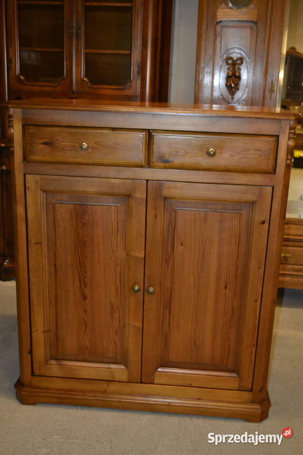 komoda bieliźniarka lite drewno sosna Antyki, Sztuka, Kolekcje Będzin