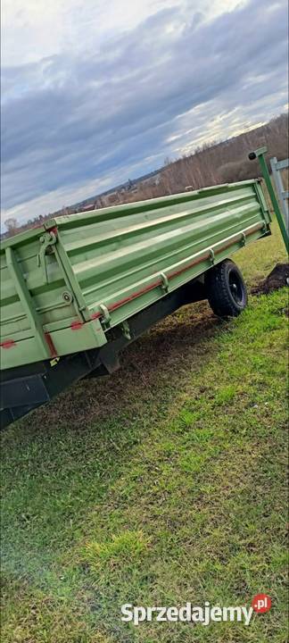 Przyczepa jednoosiowa wywrotka Dobre Miasto