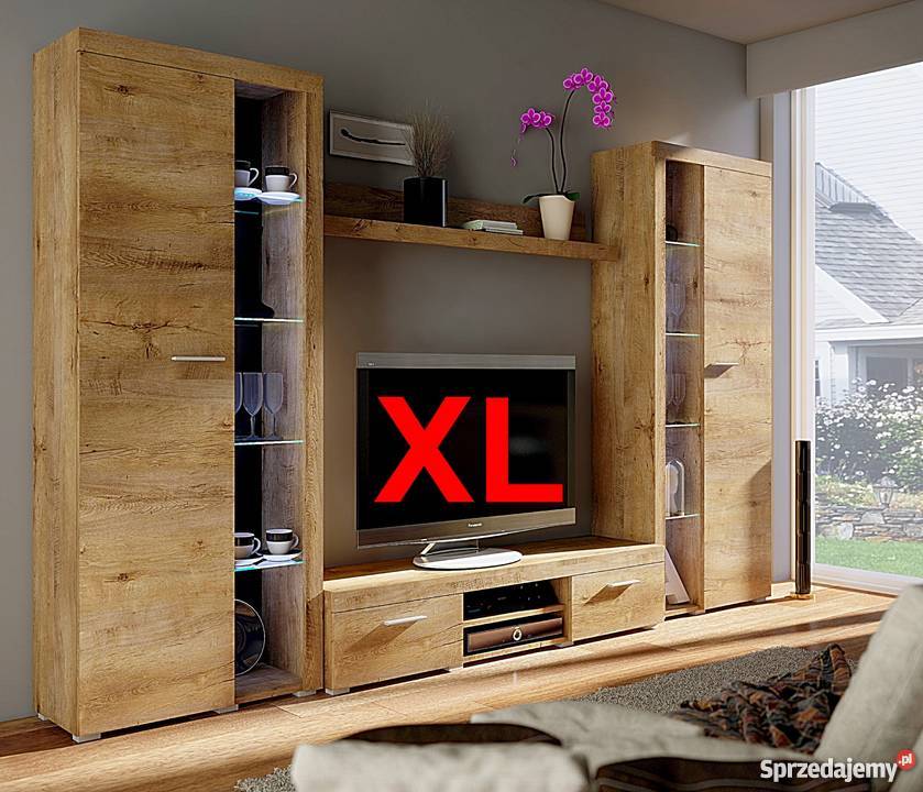 DUŻA Meblościanka XL Meble do salonu pokoju Łódź