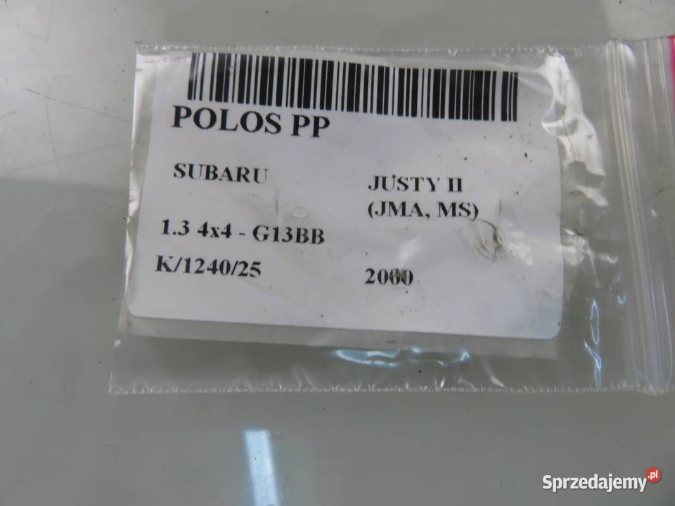 PÓŁOŚ PRAWA PRZEDNIA SUBARU JUSTY II 13