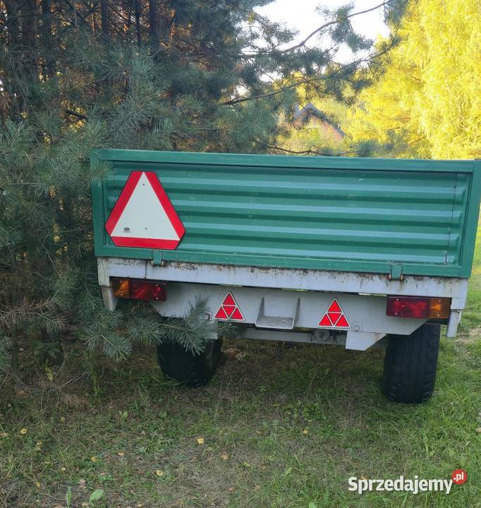 Przyczepa jednoosiowa śląskie Złoty Potok