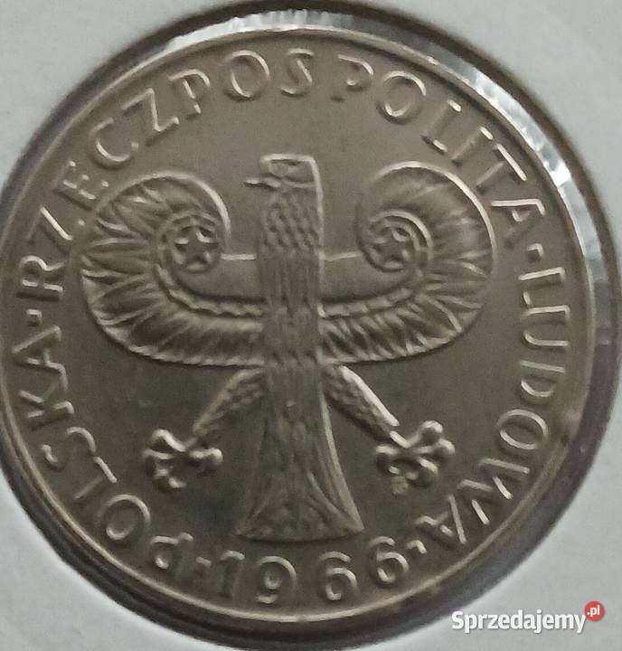 10 Kolumna Zygmunta mała 1966 r Numizmatyka Konin sprzedam