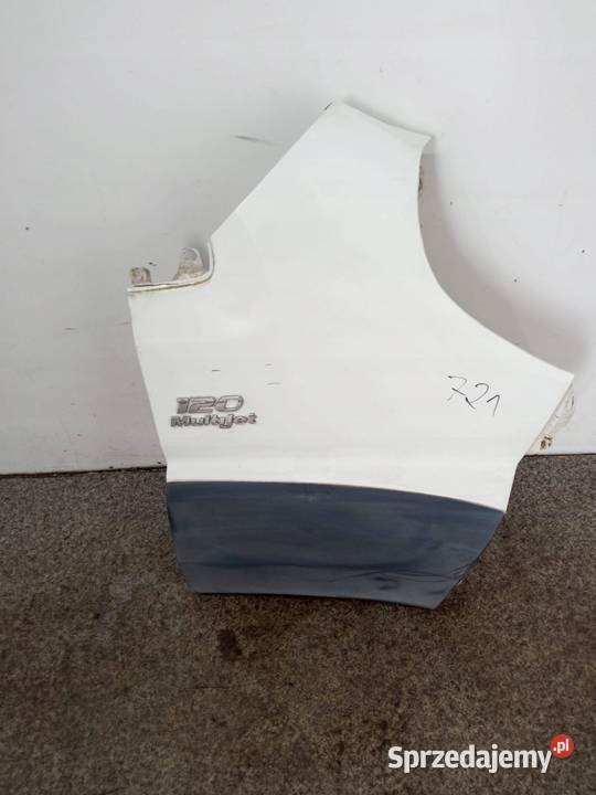 BŁOTNIK PRAWY PRZÓD BIAŁY Fiat Ducato III 2007
