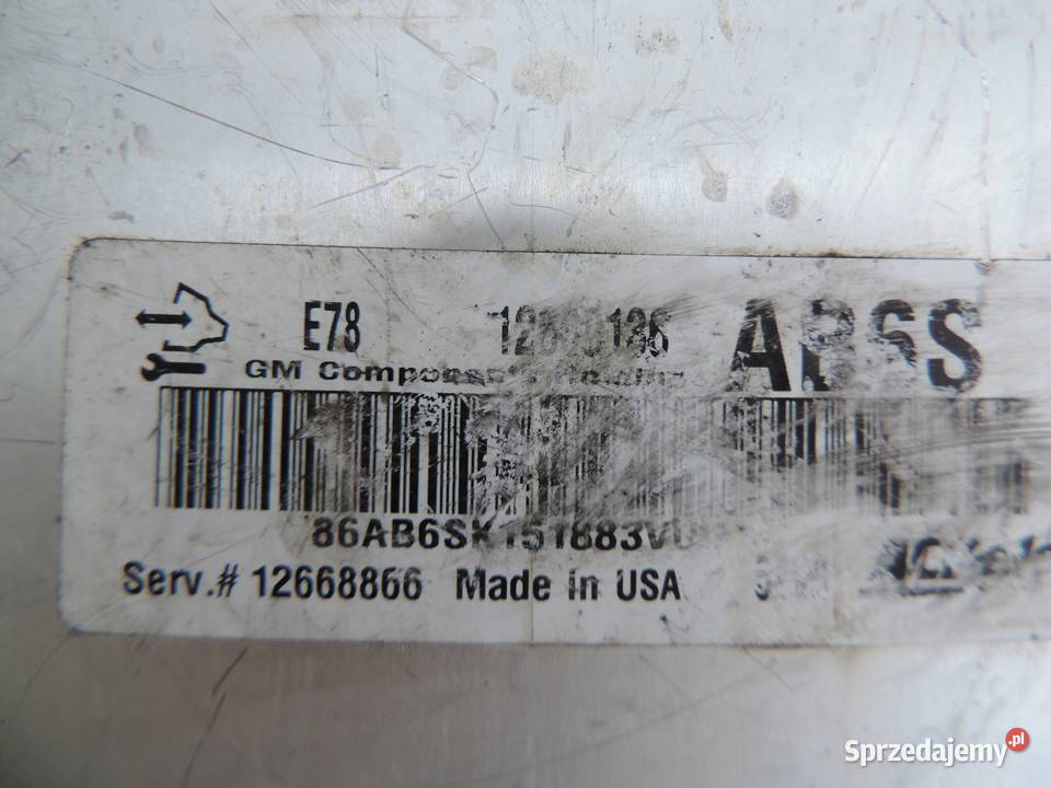 OPEL ASTRA J IV ZAFIRA C 14 T STEROWNIK KOMPUTER kujawsko-pomorskie
