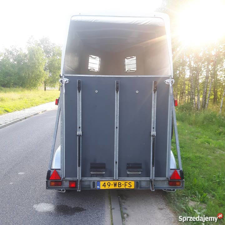 Przyczepa do przewozu 15 konia kat B dmc 1150 śląskie Krzepice