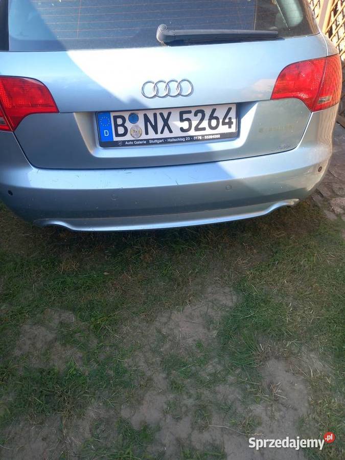 Tylny zderzak Sline audi a4 b6 b7 Biała Podlaska sprzedam