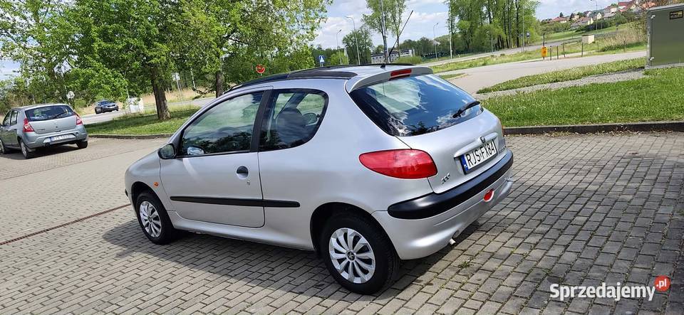 Peugeot 206 14 75 Benzyna Wspomaganie Panorama 1400cm3 podkarpackie Jasło